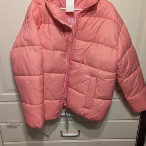 Noize Avalon x Jillian Harris Pink Puffer L NWT